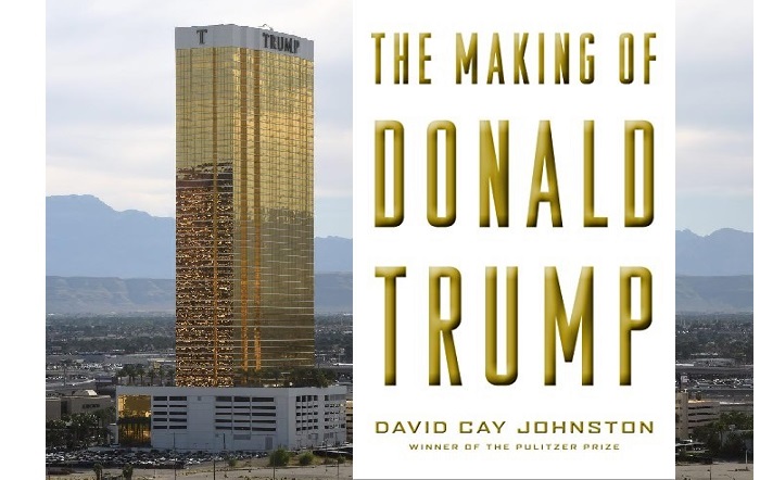 Cover Art for The Making of Trump written by David Cay Johnston